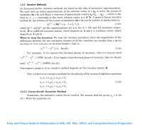 Interactive Methods (Numeric Methods) Easy and Unique Notes of Mathematics