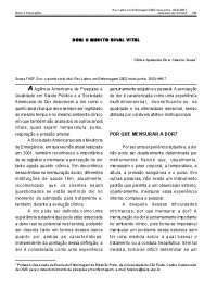 A Importância de Medir a Dor: Quinto Sinal Vital