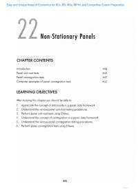Applied Econometrics (Non Stationary Panel) Easy and Unique Notes of Economics