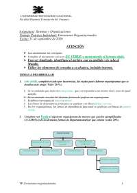 TP Nº 2 - Estructuras organizacionales