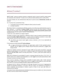 Appunti lezioni di diritto penitenziario completi - prof. Menghini