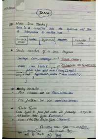 Basics of Java programming language.