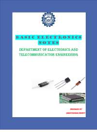 Exams for Basic Electronics (Engineering) Free Online as PDF | Docsity