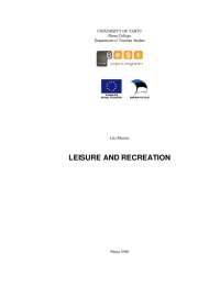 leisure and recreation
