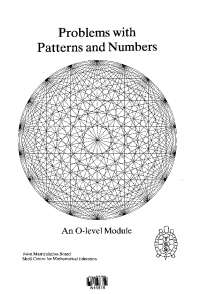 Pattern & Number Problems: O-level Module for Strategic Problem-Solving