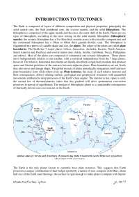 Plate Tectonics: Understanding Earth's Dynamic Processes