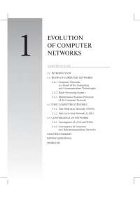 EVOLUTION OF COMPUTER NETWORKS
