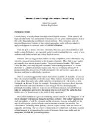 Literary Criticism: Feminism, Marxism, Post-Colonialism & Reader-Centered Approaches