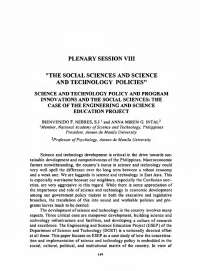 Insights on Enhancing Science & Technology Policies in the Philippines