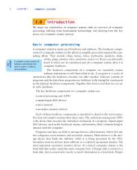 Computer Systems and Networks: An Overview