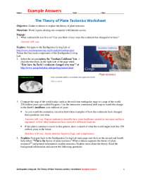 Exploring the Theory of Plate Tectonics: Evidence and Implications