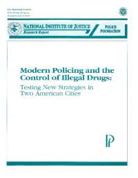 Innovative Justice Programs' Impact on Drug Trafficking & Community Views in Oakland & Bir