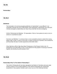 Understanding Different Types of Partnerships and Their Legal Implications