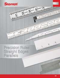 Inch Graduation Styles for Steel Rules