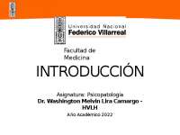 introduccion a la psiquiatria