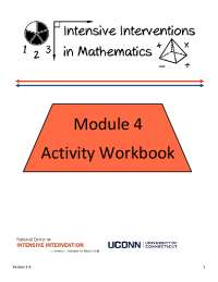 Math module 4 workbook