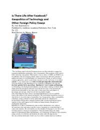 Life After Facebook: Essays on Geopolitics & Tech by Anis Bajrektarevic