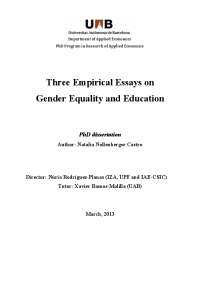 Impact of Universal Childcare Policies on Maternal Employment & Children's Skills: Study i