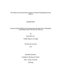 Impact of Romantic Relationships & Sexual Behavior on Adolescent Mental Health