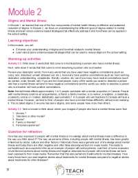 Understanding and Addressing Stigma towards Mental Illness: Strategies for Schools