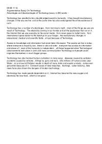06.08 11:14 Argumentative Essay On Technology ...