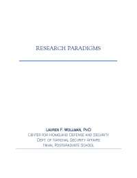 Research Paradigms: A Guide to Understanding Different Research Approaches
