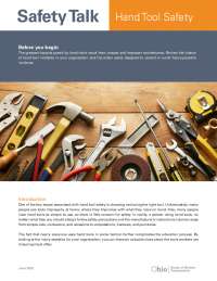Hand Tool Safety: Choosing the Right Tool and Preventing Injuries
