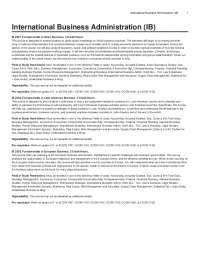 International Business Administration (IB) | Study notes International ...