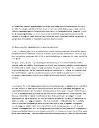 The Role of Aesthetic Experience in Gaining Knowledge: A Historical Perspective