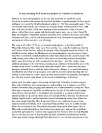 Literary Analysis Essay – Themes in To Kill a Mockingbird