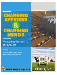 Impact of Food, Inc. Film on Viewers: Demographics, Media Exposure, and Behavior Changes