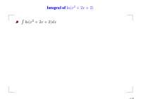 Integral of ln(x2 + 2x + 2)