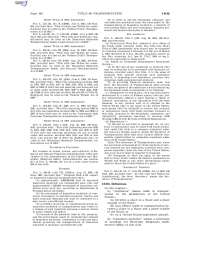 Hazardous Material Transportation: Definitions & Provisions from Multiple Acts