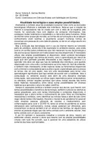 Resumo sobre ensino de computação