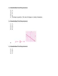 5-‐1 Standardized Test Prep Answers
