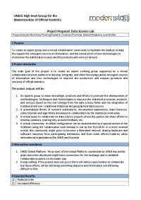 Project proposal for Data Science Lab | Slides Statistics | Docsity