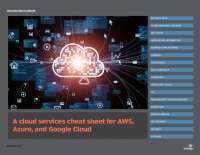 A cloud services cheat sheet for AWS, Azure, and Google Cloud