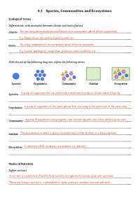 Ecology 101: Abiotic, Biotic Factors & Ecosystem Sustainability