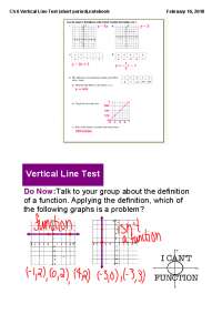 Vertical Line Test for Functionality: Determining Function or Not