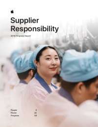 Apple Supplier Responsibility: People and Environment Initiatives 2018