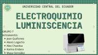 Principios y aplicaciones de la Electroquimioluminiscencia (ECL)