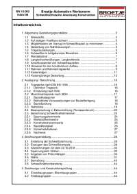 BN10.050 Schweißtechnische Anweisung Konstruktion