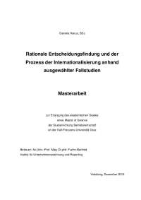 Rationale Entscheidungsfindung und der Prozess ...