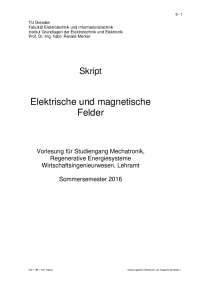 Elektrische und magnetische Felder