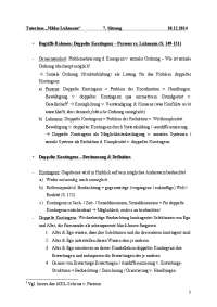 Doppelte Kontingenz – Parsons vs. Luhmann (S. 14