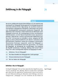Einführung in die Pädagogik