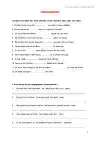 Satzkonjunktionen