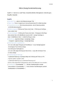 Mikro Übung Zusammenfassung