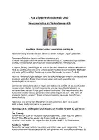 Grundlagen der Warenpräsentation