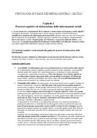 Riassunto dettagliato Psicologia sociale dei media digitali